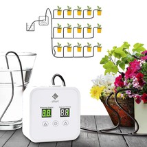 Indoor Plants Self Watering System With 30 Day Interval Programmable Timer, - £37.70 GBP