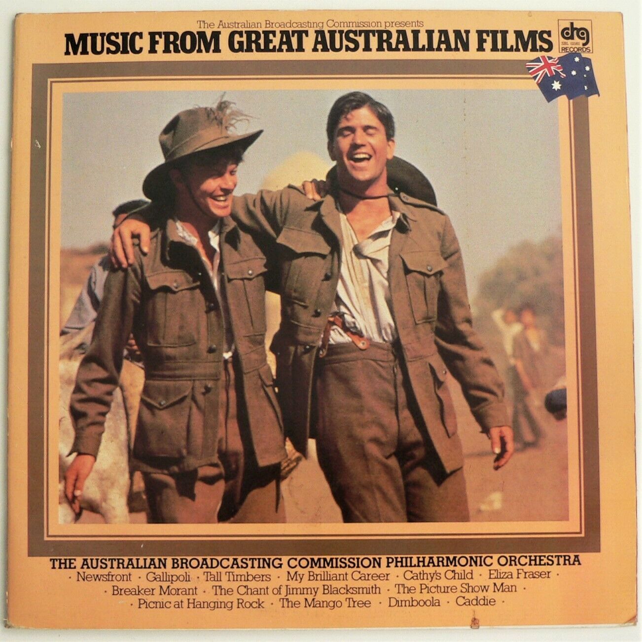 MUSIC FROM GREAT AUSTRALIAN FILMS ~ EX- 1982 vinyl LP ~ Gallipoli / Hang... - $12.86