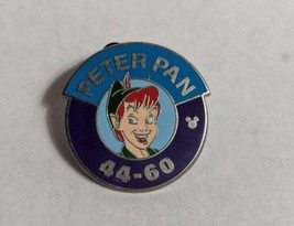 Disney Trading Pin Peter Pan 44-60 MK Parking Sign Hidden Mickey Cast Lanyard - $5.91