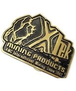 XTek Mining Products Belt Buckle DynaBuckle Limited Edition Solid Brass ... - $42.07