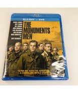 The Monuments Men (Blu-ray/DVD) Factory Sealed *NEW &amp; Sealed* - £6.13 GBP