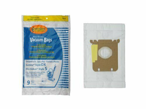 9 EnviroCare Replacement Vacuum bags for Electrolux Harmony/Oxygen Style S & OX - £10.22 GBP