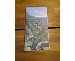 Vintage 1971 Colorful Colorado Travel Brochure Map - £23.21 GBP