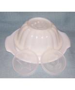 Vintage Tupperware Jel-N-Serve #616 - White/Sheer Jello Mold Set -6 Pc -... - $169.12 MXN
