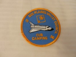 Des Plaines Valley Council Cub Camping 1996 BSA Pocket Patch - $20.00