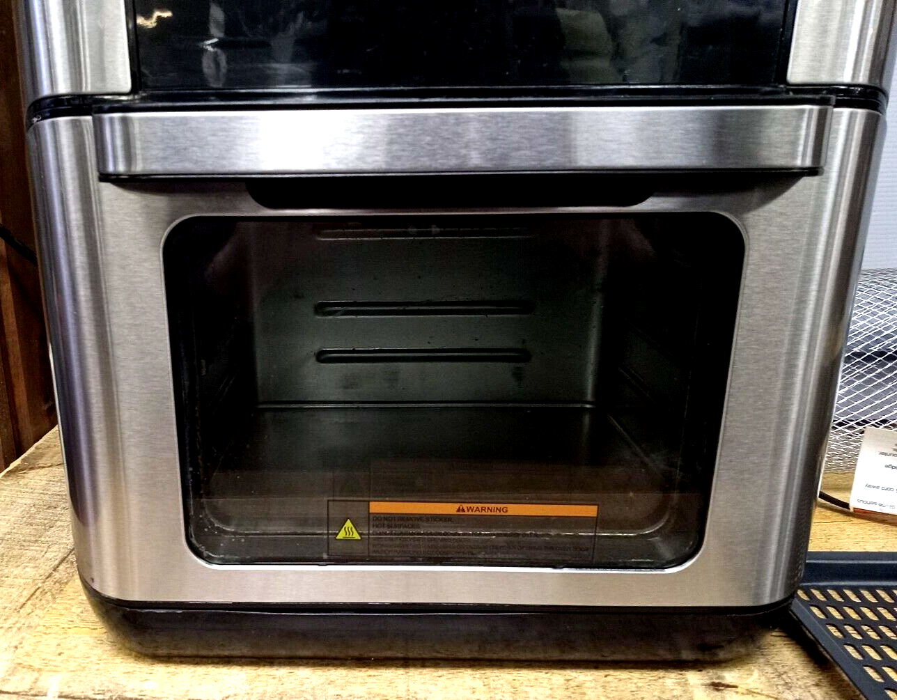 Instant Vortex Plus 10 Qt Air Fryer Oven Stainless Steel Bake Roast 7 in 1 Fryers