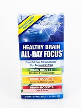 Applied Nutrition Healthy Brain All Day Focus 50 Tablets BB 1/2025 - $16.40