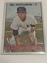 1967 Topps #225 Mel Stottlemyre Yankees - $4.94