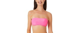 MSRP $20 California Waves Juniors Metallic Bandeau Bikini Top Size Large... - $6.41