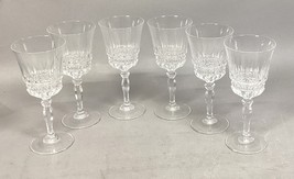 Set Of 6 Lenox Gala Elegant Crystal Wine Glasses - €21,11 EUR