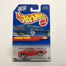 Hot Wheels Mattel Blue Card Collector 1998 Collector # 1118 Ferrari 456M Red - £11.06 GBP
