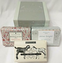 Beekman 1802 Goat Milk Bar Soap 3.5 oz each (Set of 3) Brand New Sealed  - £21.86 GBP