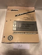 Lumina Minivan Trans Sport Silhoutte Book 2 U-Van 1996 Chevy Shop Service Manual - £9.35 GBP