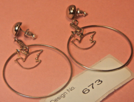 Vintage  1970's- 1980's Style Fashion Earrings  #673 - £5.40 GBP
