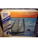 Lake Michigan Chart Kit  book, Region 13, full color with photos, large ... - $60.51 CAD