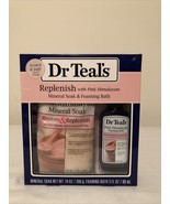 Brand New Dr Teal's Restore &amp; Replenish with Pink Himalayan Salt GIFT SET- - $16.81