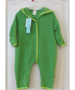 Zuntano Cozy Hooded Elf Bodysuit &amp; L/S Onesy Apple / Monster Baby Sz 18M... - $18.42