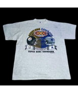Vintage 1996 Super Bowl XXX Steelers vs Cowboys Duel in the Desert XL T-... - $37.68 CAD