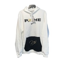 Nike Men&#39;s Coach Prime 2.0 White Club Deion Sanders Hoodie Sweatshirt Sz... - €35,89 EUR