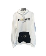 Nike Men&#39;s Coach Prime 2.0 White Club Deion Sanders Hoodie Sweatshirt Sz... - €35,89 EUR