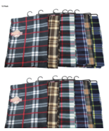 12-Pack Unisex Winter Scarves – Warm Knit Neck &amp; Head Scarf, Assorted Co... - $27.15 CAD