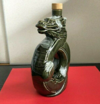 SUNTORY OLD Empty Bottle Zodiac Pottery Bottle Dragon Super Rare - £138.67 GBP
