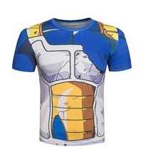 Compression Shirts Men  Running T-Shirts Training wear  Go/Ku 3D Print Rashgard  - £86.11 GBP