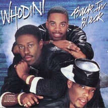Whodini Back In Black Cd 1986 O.G. Release 10 Tracks Funky Beat I&#39;m A Ho Rare - £31.14 GBP