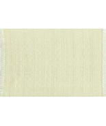 Artisan Handwoven Dollhouse Rug 6&quot;x9&quot; Natural #11, Silk on Cotton - $1,222.80 MXN