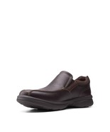 Clarks Men&#39;s Bradley Step Loafe Brown Tumbled Size 9.5 - €76,26 EUR