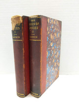 Charles Darwin - The Origin Of Species 1 &amp;2 -  1896 D. Appleton Co. Antique Book - £151.04 GBP
