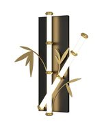 Elegant Bamboo-Inspired LED Wall Sconce for Modern Home Lighting - £1,023.77 GBP