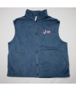 USA Olympics Beijing 2008 Official Vest Size XL Fleece Made in USA - £9.58 GBP