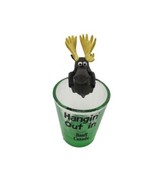 Hanging&#39; Out in Baff Canada Resin Moose Souvenir Shot Glass - $147.58 MXN