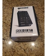 Gemini Audio Equipment MXR-01BT 2-Channel Professional Mixers Bluetooth ... - $162.93 CAD