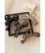 Beige Bowknot Large Hair Claw Clip - $52.12 MXN
