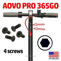 4x Allen Head STEM SCREWS for Aovo Pro 365GO Scooter Stem Nut - $74.00 MXN