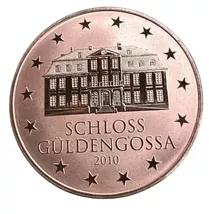1 Oz .999 Copper Geiger Schloss Güldengossa Round - 2010 - $21.99