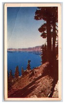 Crater Lake National Park Oregon OR Linen Postcard Y9 - £1.51 GBP
