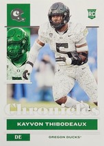 2022 Panini Chronicles Draft Picks Kayvon Thibodeaux #2 New York Giants - £2.13 GBP