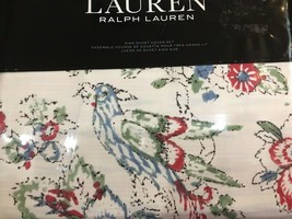 Ralph Lauren Lucie Floral Bird Cream Multi Colored 10pc F/Q Duvet Set Nip $870 - £341.58 GBP