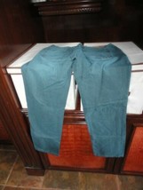 Just Cavalli Designer Green Denim Jeans 34&quot; Waist x 30&quot; Inseam - £195.84 GBP