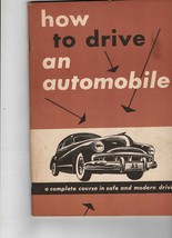 VINTAGE 1949 How to Drive An Automobile Book - £14.80 GBP