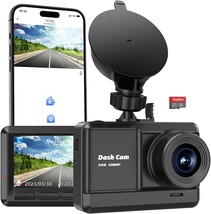 Dash Cam FHD 1080P WiFi Dash Camera for Cars with 32GB SD Card 2.45 inch IPS Scr - £89.29 GBP