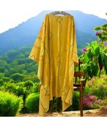 Vintage Hand-Drawn Batik Kaftan Dresses from Southern Thailand with Ches... - $175.00