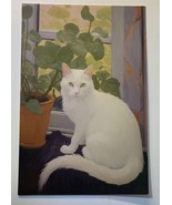 Cat Kittens Oil Painting Retro Style Postcard Wall Decor - £2.62 GBP