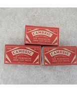 VINTAGE Cambric Reinforcements No. 2 For Loose Leaf Sheets Circle Stickers - $19.79