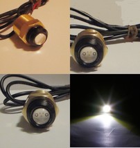 White Led Boat Plug Light Garboard Brass Drain 1/2&quot; Npt Marine Underwater Fish - £8.67 GBP