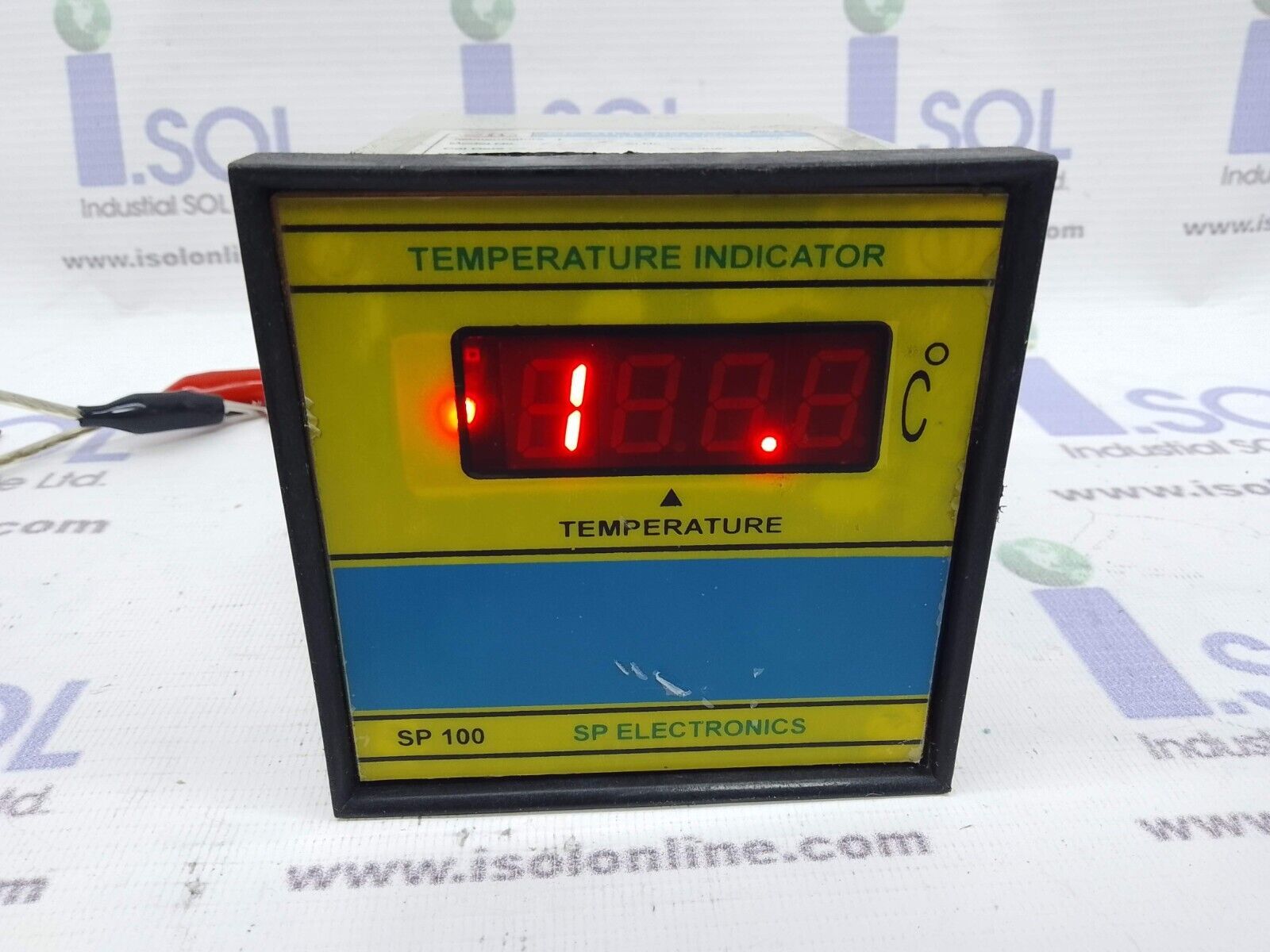 SP Electronics SP100 temperature indicator panel mount EIC Meters company - $210.94