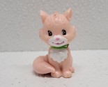 Strawberry Shortcake Custard Cat PVC Figure 1.75&quot; 2002 TCFC Pink Cat - $10.88